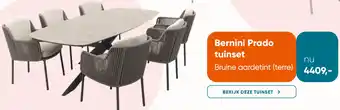 Van der Garde tuinmeubelen Bernini Prado tuinset aanbieding