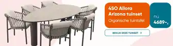 Van der Garde tuinmeubelen 4SO Allora Arizona tuinset aanbieding