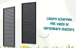 Van der Garde tuinmeubelen Louvre schermen. aanbieding