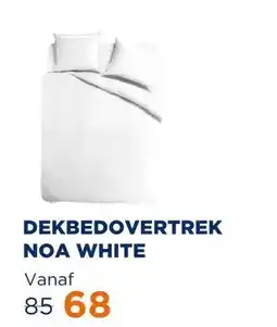 TotaalBED Dekbedovertrek Noa White | aanbieding