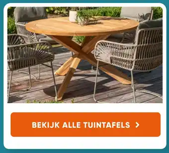 Van der Garde tuinmeubelen Alle tuintafels aanbieding