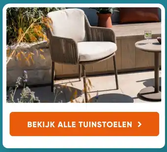 Van der Garde tuinmeubelen Alle tuinstoelen aanbieding