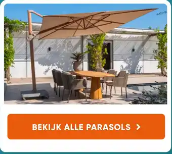 Van der Garde tuinmeubelen Alle parasols aanbieding