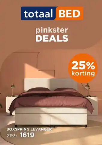 TotaalBED Boxspring Levanger aanbieding