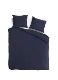 TotaalBED Dekbedovertrek Noa Koningsblauw | aanbieding