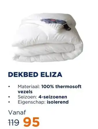 TotaalBED Dekbed Eliza 100% thermosoft 4-seizoenen | 140x200 aanbieding
