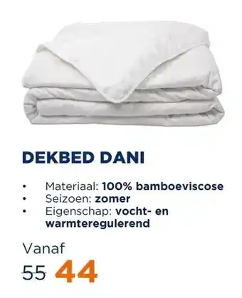 TotaalBED Dekbed Dani 100% bamboe zomer | aanbieding