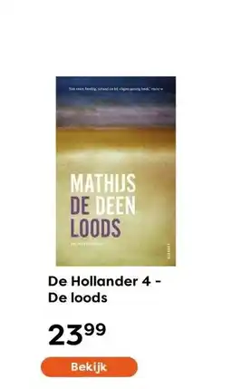 The Read Shop De Hollander 4 - De loods aanbieding