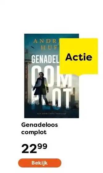 The Read Shop Genadeloos complot aanbieding