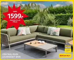 Praxis CENTRAL PARK LOUNGESET BARI aanbieding
