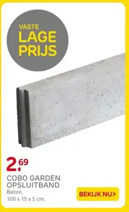 Praxis COBO GARDEN OPSLUITBAND aanbieding