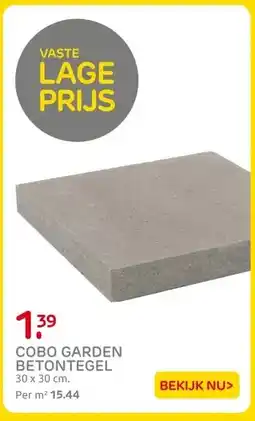 Praxis COBO GARDEN BETONTEGEL aanbieding