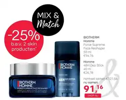 Pour Vous BIOTHERM Homme Force Supreme Face Reshaper 50 ml aanbieding