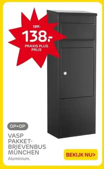 Praxis VASP PAKKET- BRIEVENBUS MÜNCHEN aanbieding