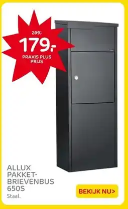 Praxis ALLUX PAKKET- BRIEVENBUS 650S aanbieding