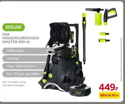 Praxis AVA HOGEDRUKREINIGER MASTER P80 XL aanbieding