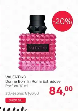 Pour Vous VALENTINO Donna Born In Roma Extradose Parfum 30 ml aanbieding
