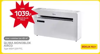 Praxis QLIMA MONOBLOK AIRCO aanbieding