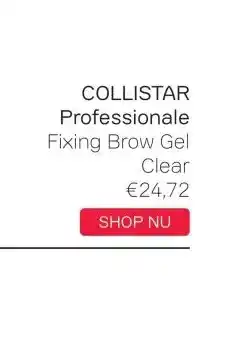 Pour Vous COLLISTAR Professionale Fixing Brow Gel Clear aanbieding