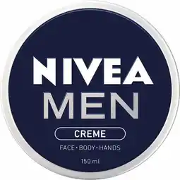 Plein.nl Nivea Men Crème Blik 150 ml aanbieding