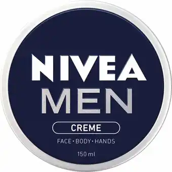Plein.nl Nivea Men Crème Blik 150 ml aanbieding