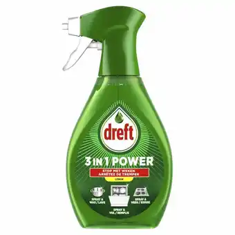 Plein.nl Dreft 3in1 Power Lemon Spray 500 ml aanbieding