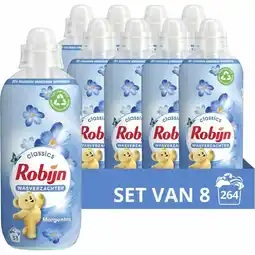 Plein.nl 8x Robijn Wasverzachter Morgenfris aanbieding