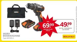 Praxis WORX BOORMACHINE aanbieding