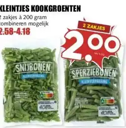 MCD Supermarkt KLEINTJES KOOKGROENTEN aanbieding