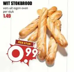 MCD Supermarkt WIT STOKBROOD aanbieding