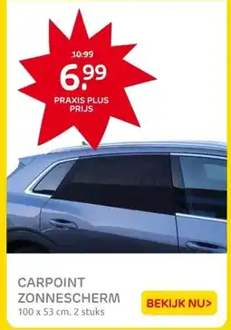 Praxis CARPOINT ZONNESCHERM aanbieding