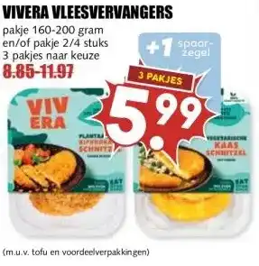 MCD Supermarkt VIVERA VLEESVERVANGERS aanbieding