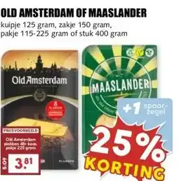 MCD Supermarkt OLD AMSTERDAM OF MAASLANDER aanbieding