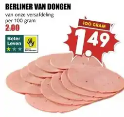 MCD Supermarkt BERLINER VAN DONGEN aanbieding