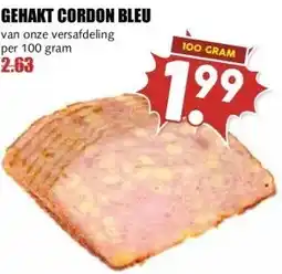 MCD Supermarkt GEHAKT CORDON BLEU aanbieding