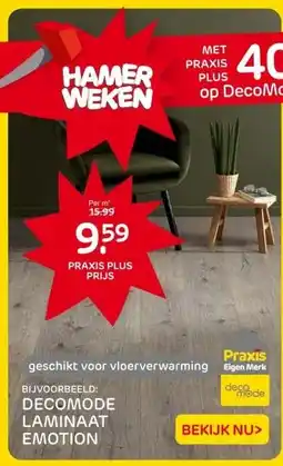 Praxis DECOMODE LAMINAAT EMOTION aanbieding