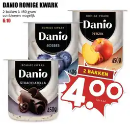 MCD Supermarkt DANIO ROMIGE KWARK aanbieding