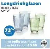MCD Supermarkt Longdrinkglazen aanbieding