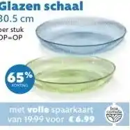 MCD Supermarkt Glazen schaal aanbieding