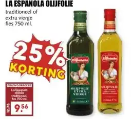 MCD Supermarkt LA ESPANOLA OLIJFOLIE aanbieding