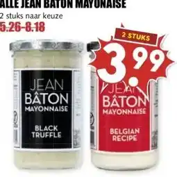 MCD Supermarkt ALLE JEAN BÅTON MAYONAISE aanbieding