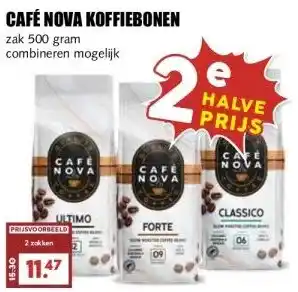 MCD Supermarkt CAFÉ NOVA KOFFIEBONEN aanbieding