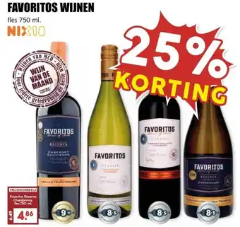 MCD Supermarkt FAVORITOS WIJNEN aanbieding