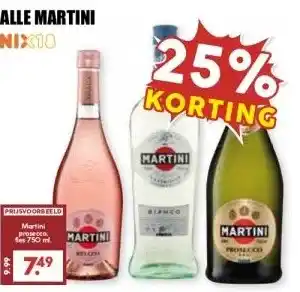 MCD Supermarkt ALLE MARTINI aanbieding