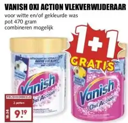 MCD Supermarkt VANISH OXI ACTION VLEKVERWIJDERAAR aanbieding