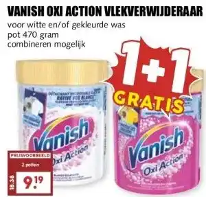 MCD Supermarkt VANISH OXI ACTION VLEKVERWIJDERAAR aanbieding