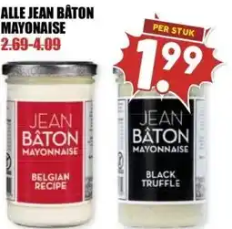 MCD Supermarkt ALLE JEAN BÂTON MAYONAISE aanbieding