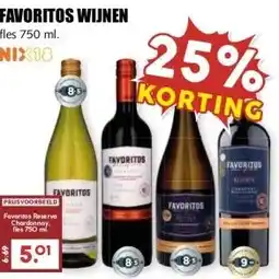 MCD Supermarkt FAVORITOS WIJNEN aanbieding