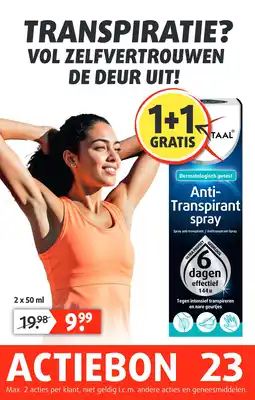 Lucovitaal Anti- Transpirant spray aanbieding