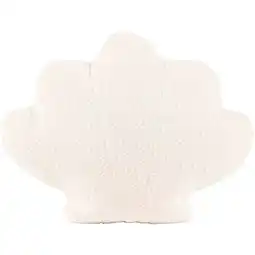 Leen Bakker Sierkussen Zenia - crème - 40x30 cm aanbieding